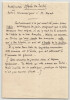 Roger Martin du Gard - Manuscrit autographe "Modification office du tertre". Roger MARTIN DU GARD