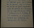Marie Albert janvier Une des rares lettre autographe sign&eacute;e r&eacute;v&eacute;rend p&egrave;re 1922. Marie-Albert JANVIER