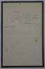 Bernard Pierre MAGNAN, Mar&eacute;chal de France - LETTRE AUTOGRAPHE SIGN&Eacute;E. Bernard Pierre MAGNAN