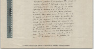 Jean-Claude Renard - Lettre autographe sign&eacute;e "la revue RESURRECTION" 1945. Jean-Claude RENARD
