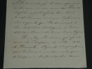 Charles Joseph DUMAS-VENCE, amiral - LETTRE AUTOGRAPHE SIGN&Eacute;E, 2 pages, 1865. Charles Joseph DUMAS-VENCE