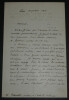Eug&egrave;ne Michel CHEVREUL, Chimiste - LETTRE AUTOGRAPHE SIGN&Eacute;E Paris 1860, 2 PAGES. Eug&egrave;ne Michel CHEVREUL