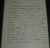 Eug&egrave;ne Michel CHEVREUL, Chimiste - LETTRE AUTOGRAPHE SIGN&Eacute;E Paris 1860, 2 PAGES. Eug&egrave;ne Michel CHEVREUL