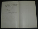 Eug&egrave;ne Michel CHEVREUL, Chimiste - LETTRE AUTOGRAPHE SIGN&Eacute;E Paris 1860, 2 PAGES. Eug&egrave;ne Michel CHEVREUL