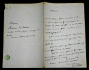 Pierre-Fran&ccedil;ois TISSOT - LETTRE AUTOGRAPHE SIGN&Eacute;E. Pierre-Fran&ccedil;ois TISSOT