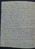 Am&eacute;d&eacute;e de BAST - LETTRE AUTOGRAPHE SIGNEE A M. BERAUDIERE, 16 d&eacute;cembre 1836. Am&eacute;d&eacute;e de BAST