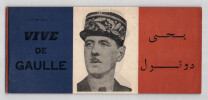 Propagande gaulliste 1940-50 + 2 enveloppes adress&eacute;es &agrave; Charles De Gaulle. Charles DE GAULLE