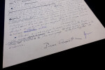 Pierre GAXOTTE - MANUSCRIT AUTOGRAPHE SIGN&Eacute; DE 4 PAGES "LE PROMENEUR DU CIEL". Pierre GAXOTTE