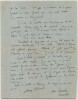 Henry Barraud - Lettre autographe sign&eacute;e poignante &agrave; Marcel Mihalovici - 1940. Henry BARRAUD