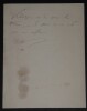 SAMUEL Fernand - LETTRE AUTOGRAPHE SIGN&Eacute;E &Agrave; Louis ARTUS, TH&Eacute;&Acirc;TRE DES VARI&Eacute;T&Eacute;S. Fernand SAMUEL