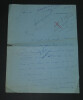 Georges FRIEDMANN - LETTRE AUTOGRAPHE SIGN&Eacute;E AU COURRIER DE LA PRESSE, 1939. Georges FRIEDMANN