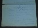 Georges FRIEDMANN - LETTRE AUTOGRAPHE SIGN&Eacute;E AU COURRIER DE LA PRESSE, 1939. Georges FRIEDMANN