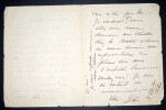 Lo&iuml;e FULLER Danseuse am&eacute;ricaine - LETTRE AUTOGRAPHE SIGN&Eacute;E 2 pages en "Fran&ccedil;ais". Lo&iuml;e FULLER