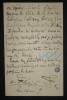 FLEGIER  Ange - LETTRE AUTOGRAPHE SIGN&Eacute;E &Agrave; Henri HEUGEL, MARSEILLE 1889. Ange FLEGIER