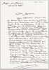 Albert P. de Mirimonde, Lettre autographe sign&eacute;e remerciement livre 1976. Albert P. de Mirimonde