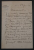 Adh&eacute;mar DE GUILLOUTET,  Homme politique - LETTRE AUTOGRAPHE SIGN&Eacute;E 1870 PARIS. Adh&eacute;mar DE GUILLOUTET