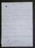 BAUER Henry - LETTRE AUTOGRAPHE SIGN&Eacute;E 1903 BANQUET OCTAVE MIRBEAU. Henry BAUER