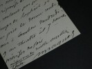 Auguste MAQUET, Romancier - LETTRE AUTOGRAPHE SIGN&Eacute;E. Auguste MAQUET