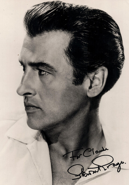 Stewart GRANGER autographe - PHOTOGRAPHIES TAPUSCRIT REVUE SIGN&Eacute;S ET D&Eacute;DICAC&Eacute;S. Stewart GRANGER