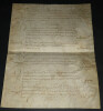 Pierre Seguier -Manuscrit sign&eacute;, paiement des officiers contresign&eacute; par eux 1661. Pierre SEGUIER
