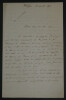 Amiral Henri GARNAULT - LETTRE AUTOGRAPHE SIGN&Eacute;E DE 4 PAGES 1872. Henri GARNAULT