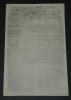 Jean-&Eacute;tienne-Marie PORTALIS - LETTRE MANUSCRITE SIGN&Eacute;E &Agrave; De ROHAN, 1805. Jean-&Eacute;tienne-Marie PORTALIS