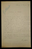 Louis-Philippe GILBERT - LETTRE AUTOGRAPHE SIGN&Eacute;E + NOTES A Charles-Ange LAISANT. Louis-Philippe GILBERT