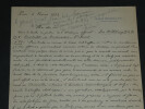 G&eacute;n&eacute;ral Duval - LETTRE AUTOGRAPHE SIGN&Eacute;E &Agrave; Andr&eacute; CHAUMEIX GUERRE 14/18 - 1932. G&eacute;n&eacute;ral DUVAL