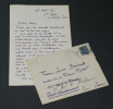 Miguel ZAMACO&Iuml;S, Romancier - LETTRES AUTOGRAPHES SIGN&Eacute;ES, 1921. Miguel ZAMACO&Iuml;S