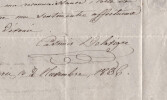 Casimir Delavigne - Lettre autographe sign&eacute;e &agrave; Mr Couturier de Vienne - 1836. Casimir DELAVIGNE