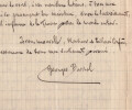 Georges Barral - LETTRE AUTOGRAPHE SIGN&Eacute;E &Agrave; Georges Montorgueil 1897 Bruxelles. Georges BARRAL