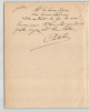 &Eacute;mile Chatelain - Lettre autographe sign&eacute;e &agrave; un grand po&egrave;te - 1929. &Eacute;mile CHATELAIN