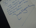 Joseph UZANNE - LETTRE AUTOGRAPHE SIGN&Eacute;E A Georges MONTORGUEIL, 1929. Joseph UZANNE