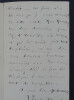 Louise READ - LETTRE AUTOGRAPHE SIGN&Eacute;E, 1895. Louise READ