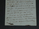 Benjamin ANTIER - Lettre autographe sign&eacute;e - 1837. Benjamin ANTIER