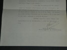 Ricardo Herrera - Lettre dactylographi&eacute;e sign&eacute;e &agrave; Armand Godoy - Foch - 1929. Ricardo HERRERA
