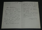 Le G&eacute;n&eacute;ral Weygand - Lettre autographe sign&eacute;e &agrave; Armand Godoy - Foch - 1929. Maxime WEYGAND