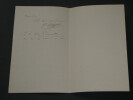 Gustave WORMS, lettre autographe sign&eacute;e, "je suis malade et confin&eacute;", 2 pages. Gustave WORMS