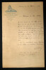 Andr&eacute; G&Eacute;RARDIN, Math&eacute;maticien - LETTRE AUTOGRAPHE SIGN&Eacute;E, 1908. Andr&eacute; G&Eacute;RARDIN
