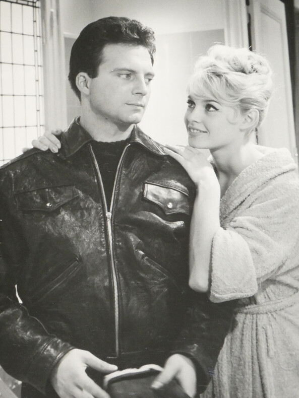 Brigitte BARDOT, Franco INTERLENGHI - Photo originale, "En cas de malheur", 1958. Brigitte BARDOT
