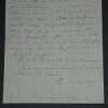 Henri Cantel - Lettre autographe sign&eacute;e &agrave; "Mon cher Georges",  1876. Henri CANTEL