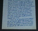 Henri BOUQUET Chirurgien - LETTRE AUTOGRAPHE SIGN&Eacute;E - Belle-&Icirc;le-en-Mer - 1927. Henri BOUQUET