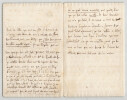 Agla&eacute; de Corday - Lettre autographe sign&eacute;e au Marquis de Valois, 3 pages - 1855. Agla&eacute; de CORDAY