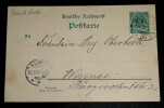 GABRIELE REUTER CARTE POSTALE AUTOGRAPHE SIGNEE. Gabriele REUTER
