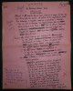 Jean-Jacques GAUTIER - MANUSCRIT AUTOGRAPHE SIGN&Eacute; "MURAD III DE HABIB BOULARES". Jean-Jacques GAUTIER