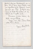 Jean Anglade - Lot de 3 lettres : autographes et dactylographi&eacute;e sign&eacute;es - 1970. Jean ANGLADE