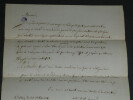 Franz H&Uuml;NTEN Compositeur et pianiste - LETTRE AUTOGRAPHE SIGN&Eacute;E Heugel 1851. Franz H&Uuml;NTEN