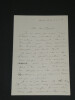 Gustave WORMS, lettre autographe sign&eacute;e, "un d&eacute;fenseur de plus", 3 pages. Gustave WORMS