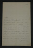 Ernest LEGOUV&Eacute;, &Eacute;crivain fran&ccedil;ais - LETTRE AUTOGRAPHE SIGN&Eacute;E, 2 pages. Ernest LEGOUV&Eacute;