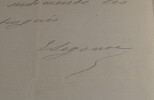 Ernest LEGOUV&Eacute;, &Eacute;crivain fran&ccedil;ais - LETTRE AUTOGRAPHE SIGN&Eacute;E, 2 pages. Ernest LEGOUV&Eacute;
